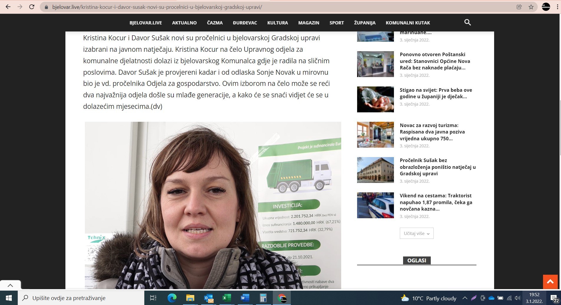 Bjelovar - grad-bjelovar.com, Kazališta - Nakon Sušaka pronašli smo i Kocur