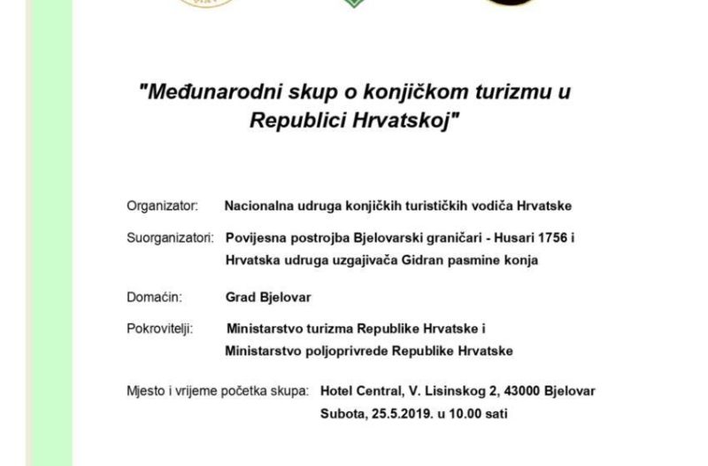 Bjelovar - grad-bjelovar.com - MEĐUNARODNI SKUP O KONJIČKOM TURIZMU U REPUBLICI HRVATSKOJ
