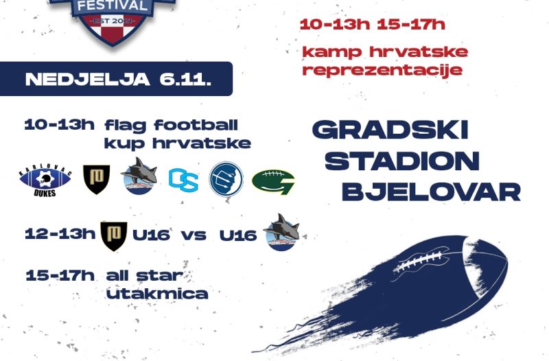 Bjelovar - grad-bjelovar.com, Sportabc - Hrvatski festival američkog nogometa